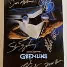 Gremlins cast signed autographed 8x12 photo Zach Galligan Steven Spielberg autographs Gremlins cast signed autographed 8x12 photo Zach Galligan Steven Spielberg autographs