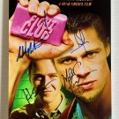 Fight Club cast signed autographed 8x12 photo Brad Pitt Edward Norton Meat Loaf autographs Fight Club cast signed autographed 8x12 photo Brad Pitt Edward Norton Meat Loaf autographs