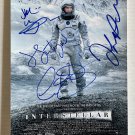 Interstellar cast signed autographed 8x12 photo Matthew McConaughey Anne Hathaway autographs Interstellar cast signed autographed 8x12 photo Matthew McConaughey Anne Hathaway autographs
