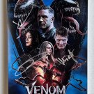 Venom Let There Be Carnage cast signed autographed 8x12 photo Tom Hardy photograph