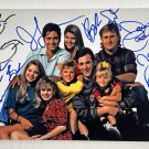 Full House cast signed autographed 8x12 photo Bob Saget Mary-Kate Ashley Olsen autographs Full House cast signed autographed 8x12 photo Bob Saget Mary-Kate Ashley Olsen autographs