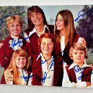 The Partridge Family cast signed autographed 8x12 photo Shirley Jones David Cassidy autographs