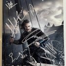 The Last Kingdom cast signed autographed 8x12 photo Alexander Dreymon autographs