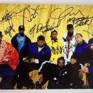 Wu-Tang Clan full group signed autographed 8x12 photo Ol' Dirty Bastard RZA autographs