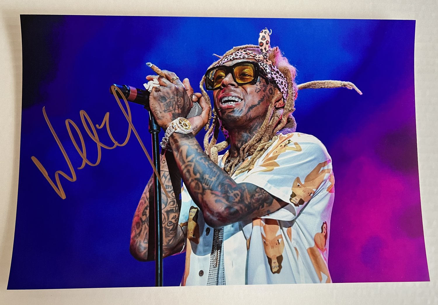 Lil Wayne signed autographed 8x12 photo photograph Weezy autographs