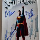 Superman 1978 cast signed autographed 8x12 photo Christopher Reeve autographs The Movie