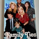 Family Ties cast signed autographed 8x12 photo Michael J. Fox autographs