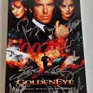 GoldenEye cast signed autographed 8x12 photo Pierce Brosnan autographs 007 James Bond