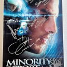 Minority Report cast signed autographed 8x12 photo Tom Cruise Max Von Sydow autographs