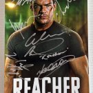 Reacher cast signed autographed 8x12 photo Alan Ritchson Willa Fitzgerald autographs