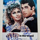 Grease cast signed autographed 8x12 photo John Travolta Olivia Newton-John autographs