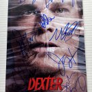 Dexter cast signed autographed 8x12 photo photograph Michael C. Hall Jennifer Carpenter autographs