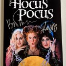 Hocus Pocus cast signed autographed 8x12 photo Bette Midler Sarah Jessica Parker autographs