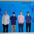 Weezer band signed autographed 8x12 photo Blue Album Rivers Cuomo autographs