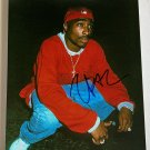 2pac Tupac Shakur signed autographed 8x10 vintage photo THUG LIFE autographs