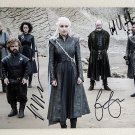 Game of Thrones cast signed autographed 8x12 photo Emilia Clarke Kit Harington Peter Dinklage