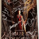 Game of Thrones House of the Dragon cast signed 8x12 photo Paddy Considine Olivia Cooke Game of Thrones House of the Dragon cast signed 8x12 photo Paddy Considine Olivia Cooke