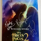 Hocus Pocus 2 cast signed autographed 8x12 photo Bette Midler Sarah Jessica Parker autographs