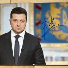 Volodymyr Zelenskyy signed autographed 8x12 photo photograph Ukraine President