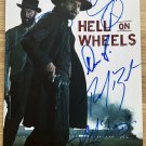 Hell on Wheels cast signed autographed 8x12 photo Anson Mount Common Colm Meaney