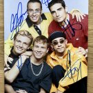 The Backstreet Boys band signed autographed 8x12 photo Nick Carter autographs