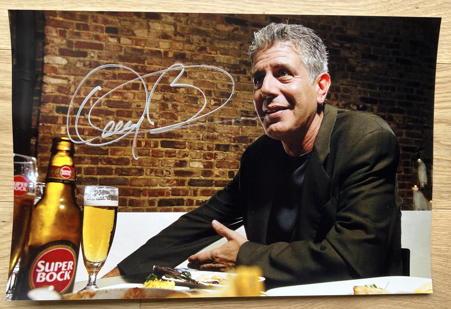 Anthony Bourdain signed autographed 8x12 photo photograph autographs