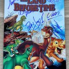 The Land Before Time cast signed autographed 8x12 photo Pat Hingle Gabriel Damon