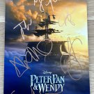 Peter Pan & Wendy cast signed autographed 8x12 photo Alexander Molony Jude Law