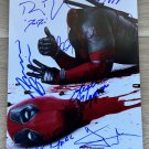 Deadpool 3 cast signed autographed 8x12 photo Ryan Reynolds Hugh Jackman