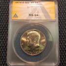 1976-D Kennedy Half Dollar 50¢ ANACS Certified MS64 Very Choice Brilliant UNC 1976-D Kennedy Half Dollar 50¢ ANACS Certified MS64 Very Choice Brilliant UNC