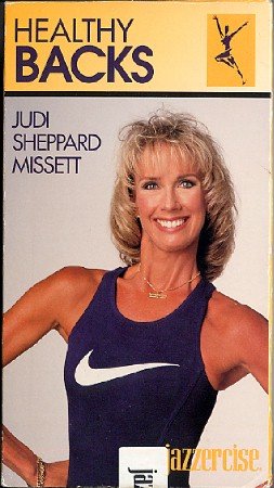 Jazzercise Healthy Backs Judi Sheppard Missett Exercise Video VHS