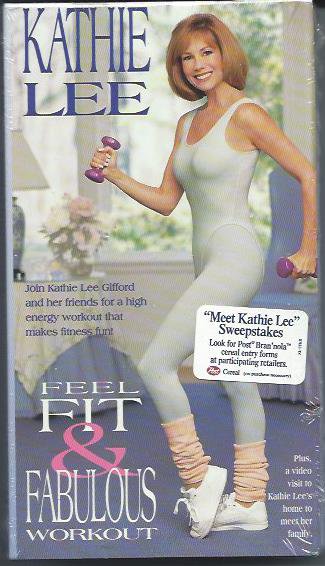 Feel Fit and Fabulous Workout Kathie Lee Gifford Exercise Video VHS ...