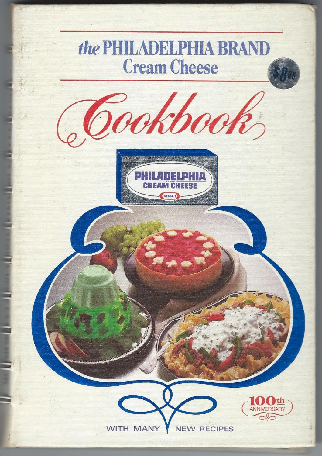 Philadelphia Brand Cream Cheese Cookbook Vintage Promotion Recipes Book