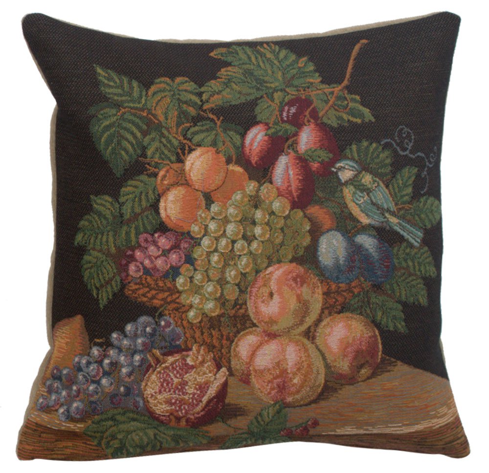 Fruit Basket French Couch Cushion - Small, 19in x 19in | SOWA-71-147