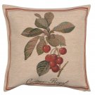 Cerise Royale Belgian Sofa Pillow Cover - Small, 18in x 18in | SOWA-108-219