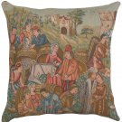 Wine Making 2 French Couch Cushion - Small, 19in x 19in | SOWA-876-610
