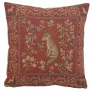 Medieval Fox French Couch Cushion - Small, 19in x 19in | SOWA-885-1376