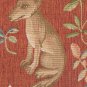Medieval Fox French Couch Cushion - Small, 19in x 19in | SOWA-885-1376