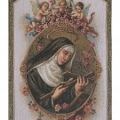 Saint Rita Italian Wall Tapestry - Small, 17in x 25in | SOWA-7915-11061