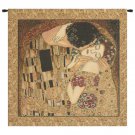 The Kiss Klimt Italian Wall Tapestry - Small, 16in x 16in | SOWA-7925-11072