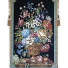 Floral Bouquet Thoughts by Lucio Battisti Italian Wall Tapestry - Large, 53in x 84in | SOWA-7938-110