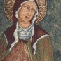 Saint Francis and Saint Clare Italian Wall Tapestry - Small, 25in x 25in | SOWA-7946-11104
