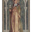 Saint Clare in Arch Italian Wall Tapestry - Small, 17in x 25in | SOWA-7947-11106