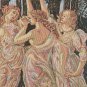 Allegory of Spring Italian Wall Tapestry - Small, 42in x 26in | SOWA-7950-11109