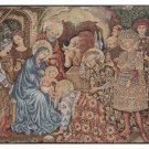 Nativity Adoration Italian Wall Tapestry - Small, 25in x 19in | SOWA-7951-11110