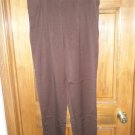 Dress Barn Woman Brown Hollywood Style Stretch Dress Pants - Size XL