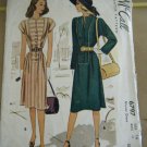 Vintage 1940's McCall 6797 Misses Dress Pattern - Size 16 Bust 34