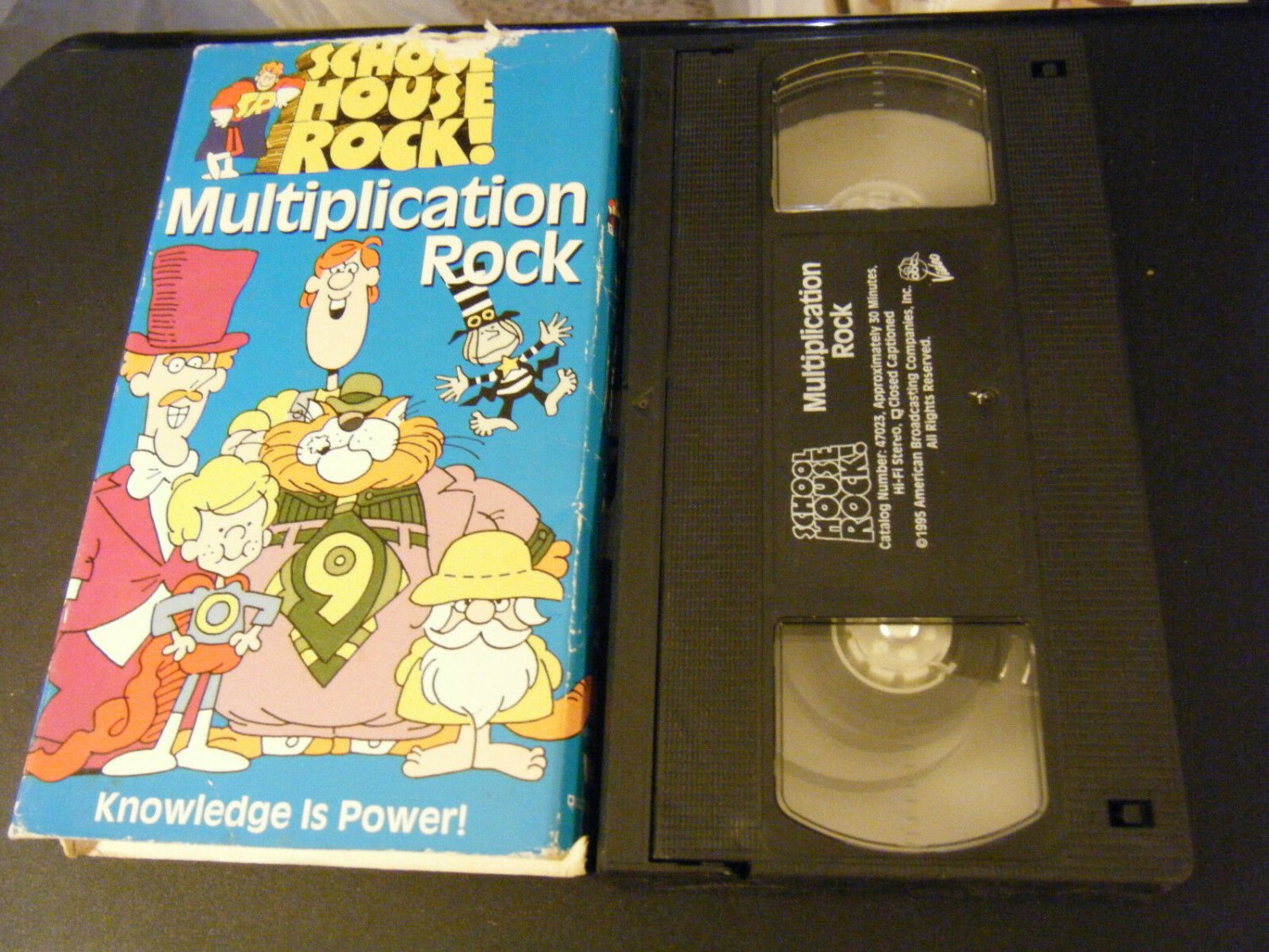 Schoolhouse Rock Multiplication Rock (VHS, 1995)