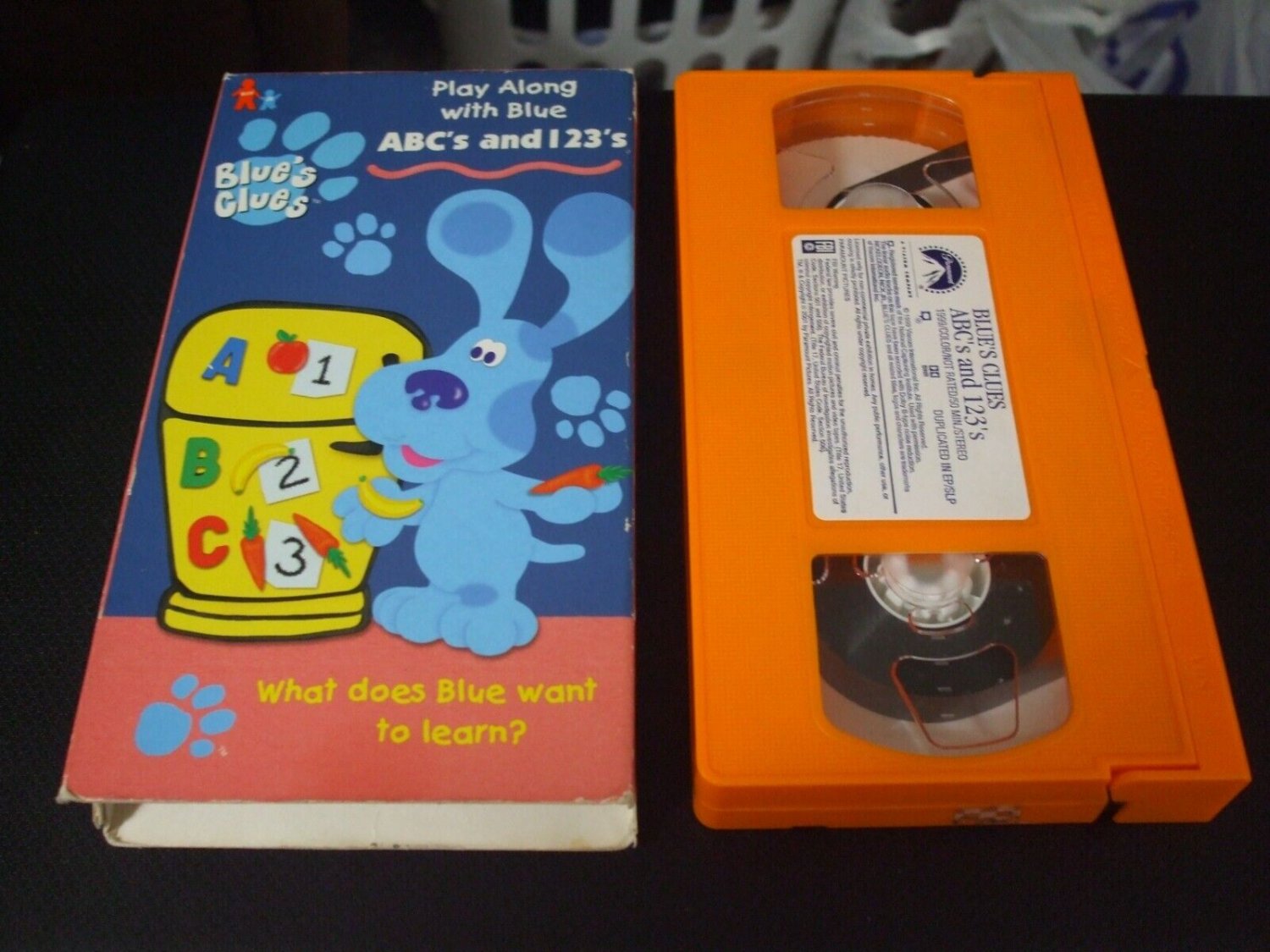 Blues Clues - ABCs and 123s (VHS, 1999)