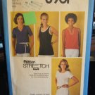 Vintage Simplicity 8961 Misses Pullover Tops Pattern - Size 8/10/12